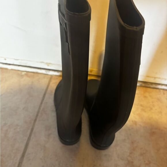 MARC JACOBS Rubber Rain Boot Marc Jacobs wedge wellies flat shoes calf high - Picture 4 of 7